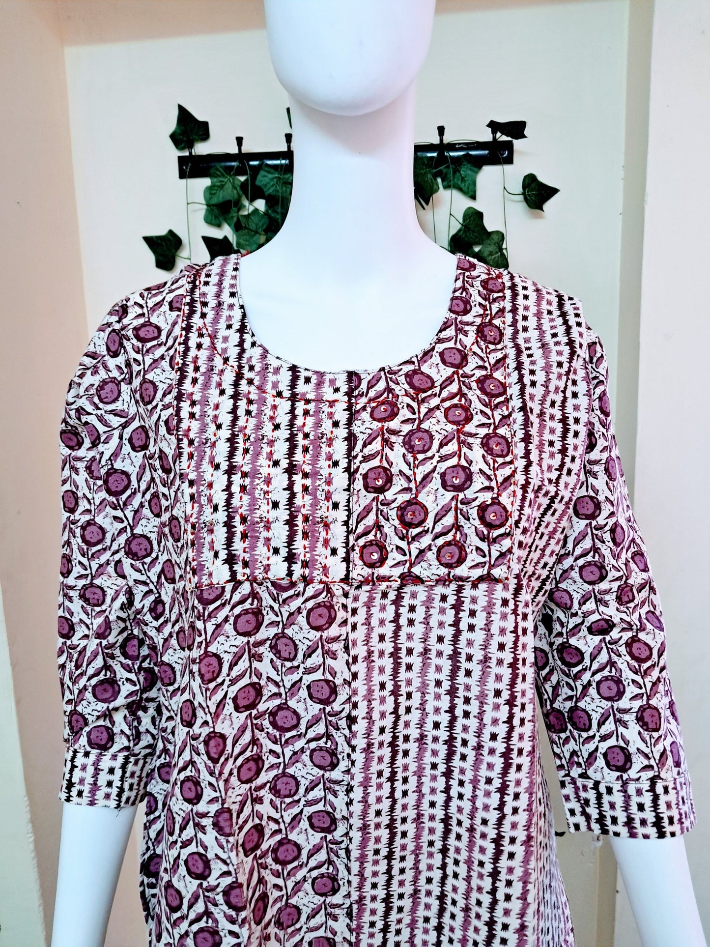 Partial designed kurtis