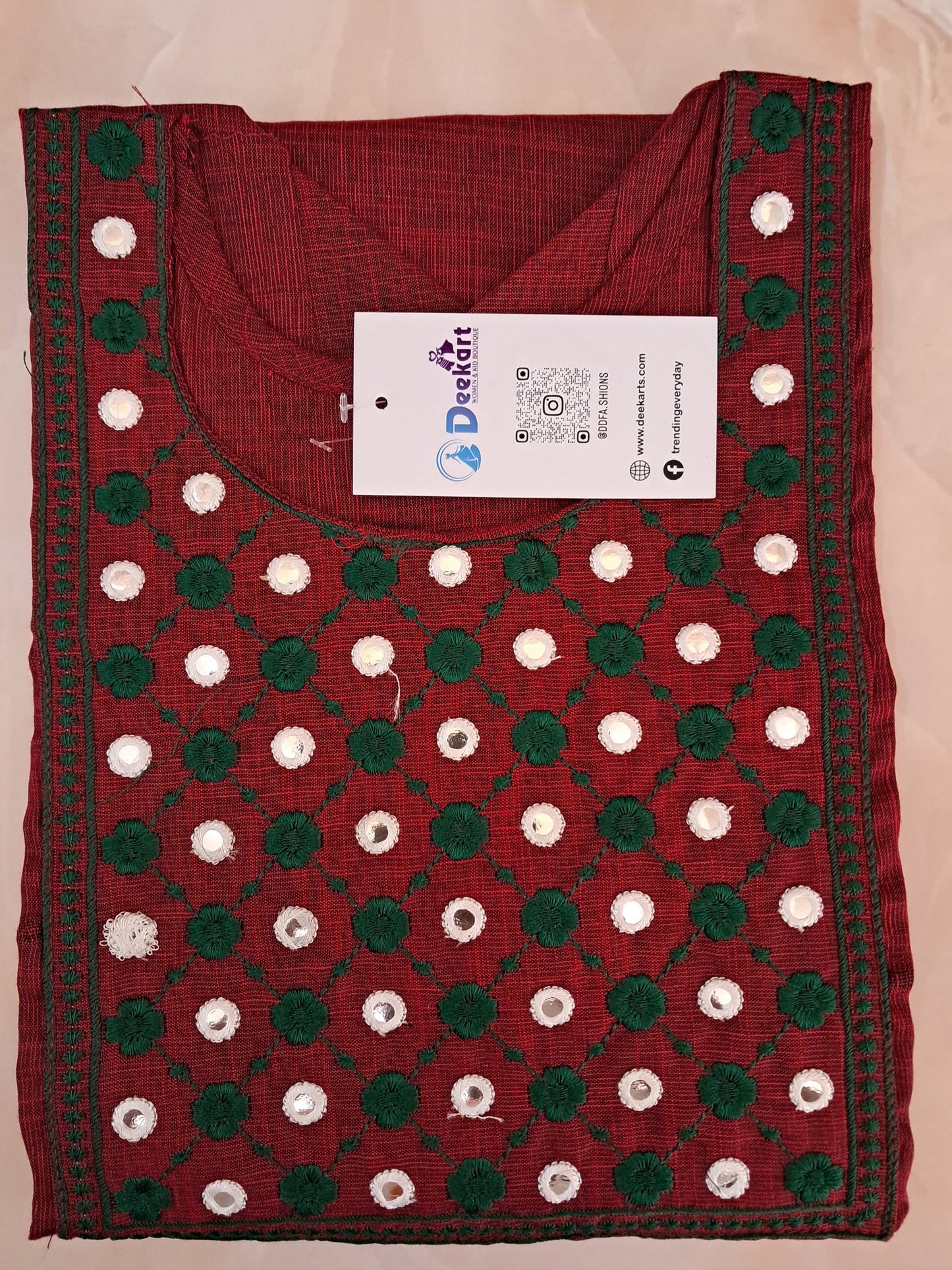 Threadwork kurti