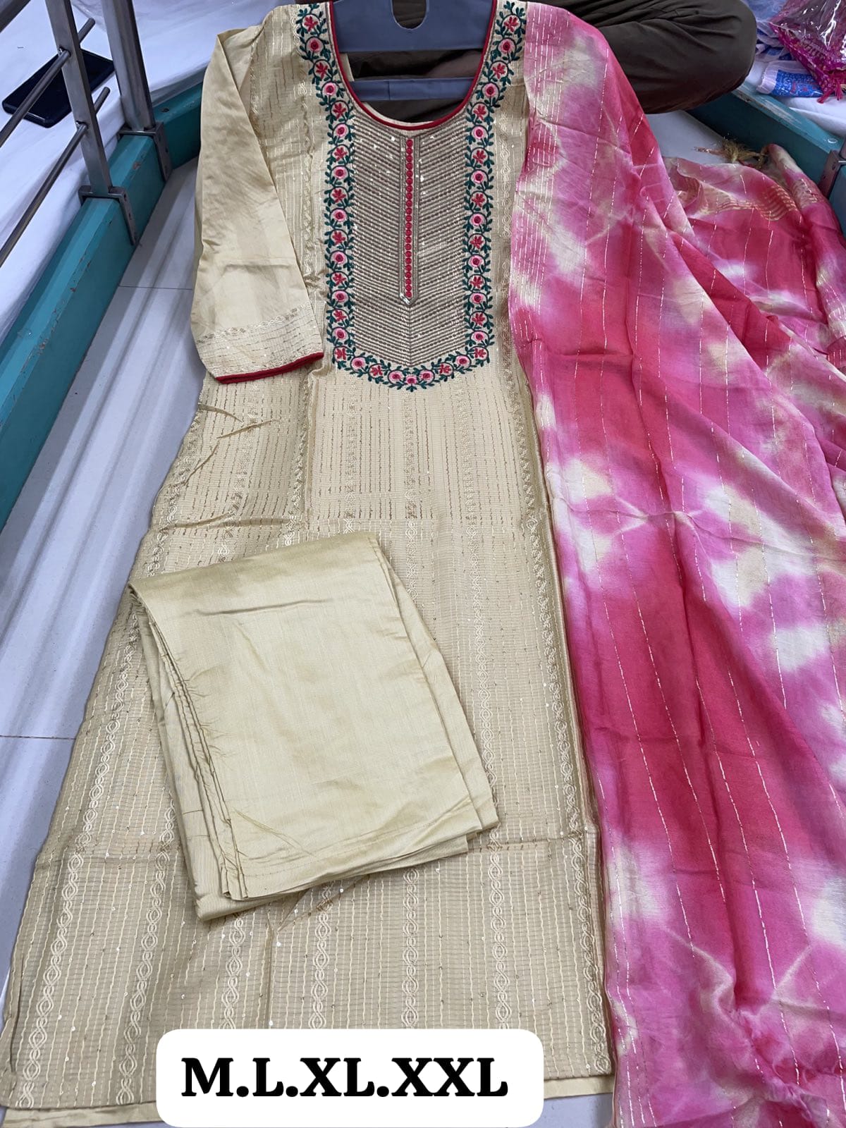 CHST11- Chanderi silk suit