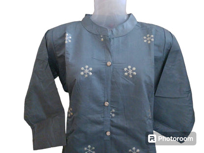 CHST2- Chanderi silk suit