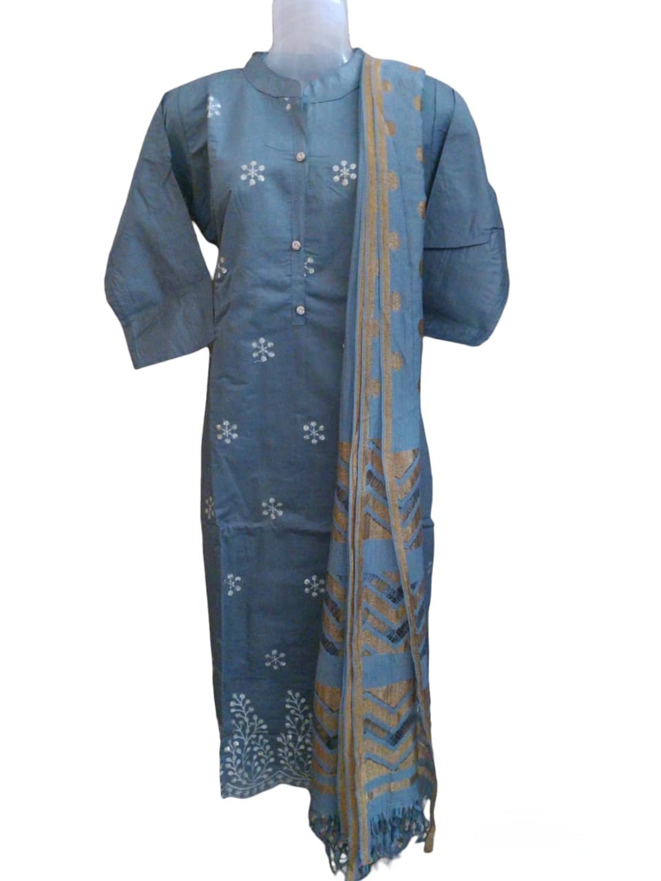 CHST2- Chanderi silk suit