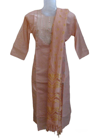 CHST1- Chanderi silk suit