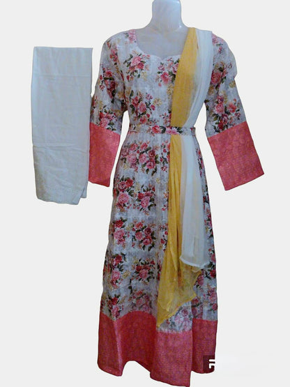 DCSETM3- Chikangari anarkali Suit