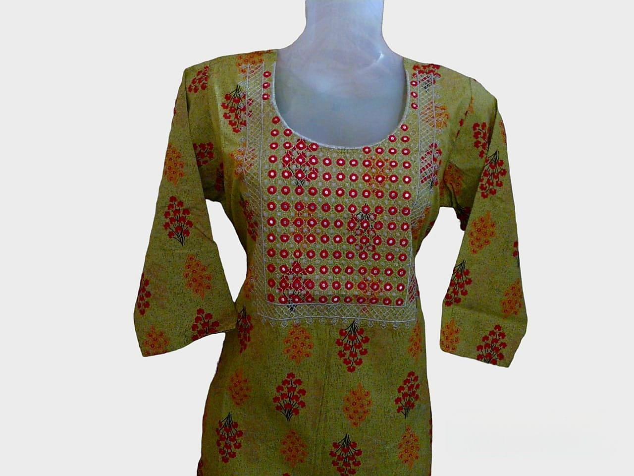 ECK12- Side slit kurti