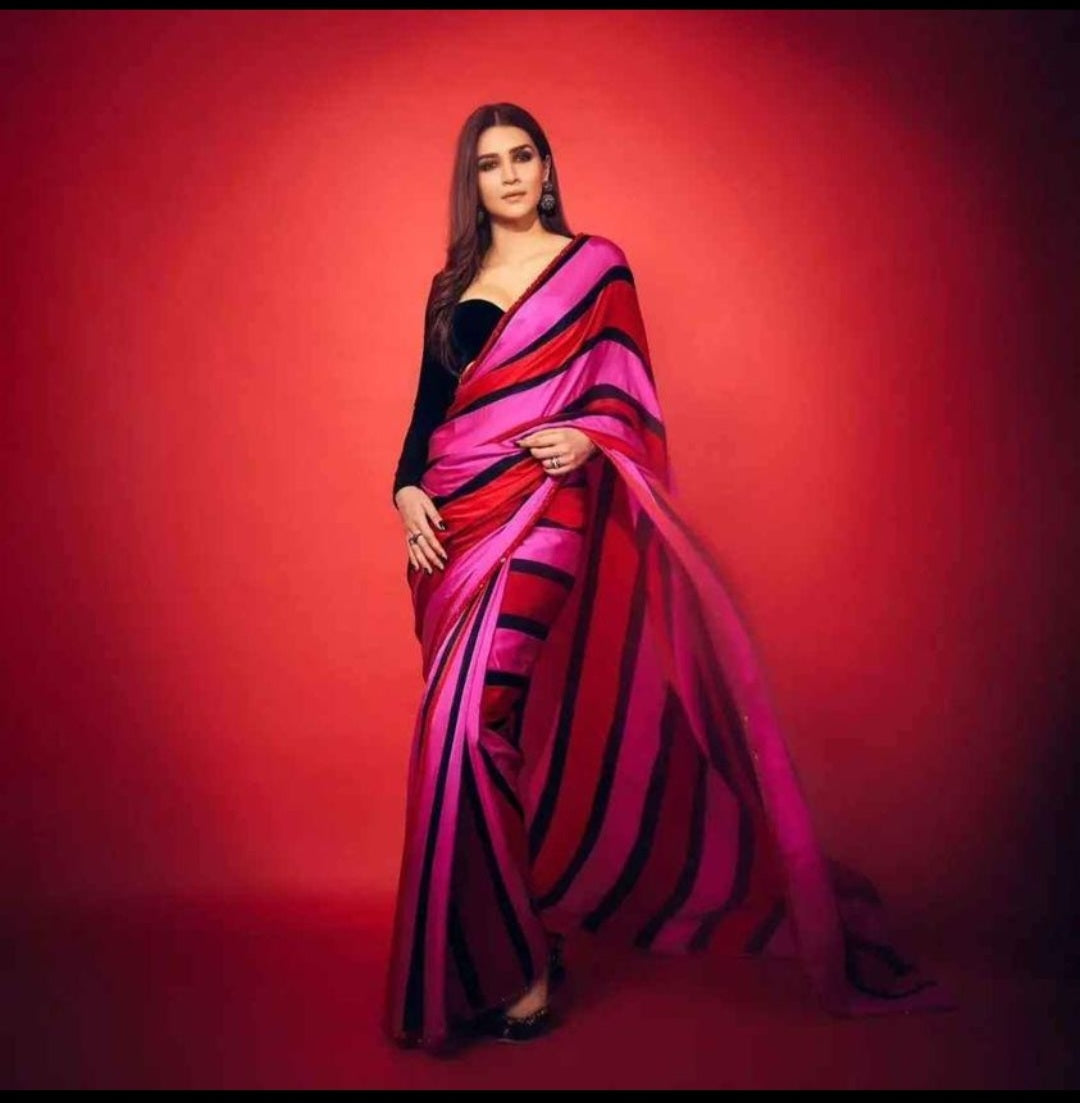 Satin silk sarees