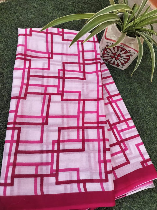 🌸Cotton Mul-mul Saree