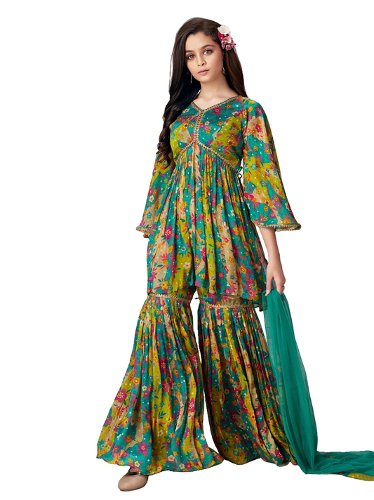 Kids sharara suit