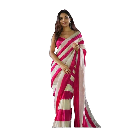 Satin silk sarees