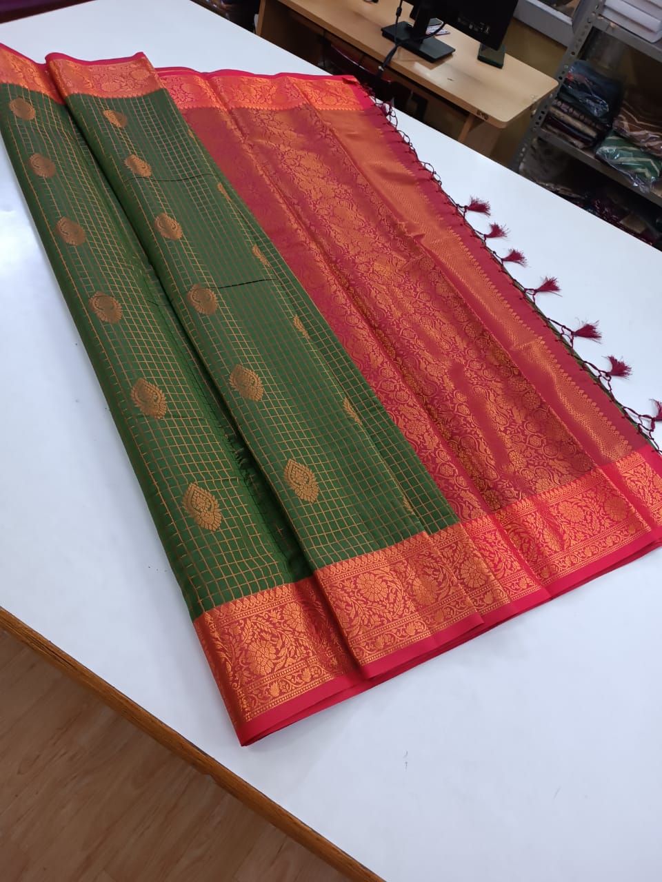 SAR20- SEMI SILK SAREE