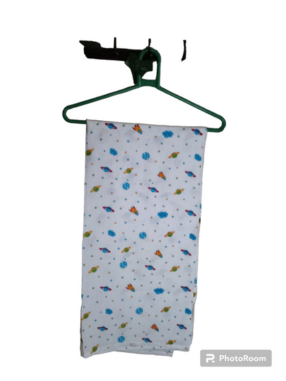 DBABST6- Planet print newborn baby swaddles