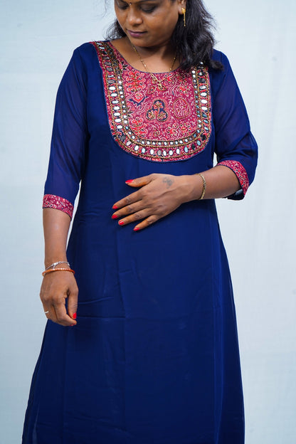 MDG4- MIRROR WORK kurti