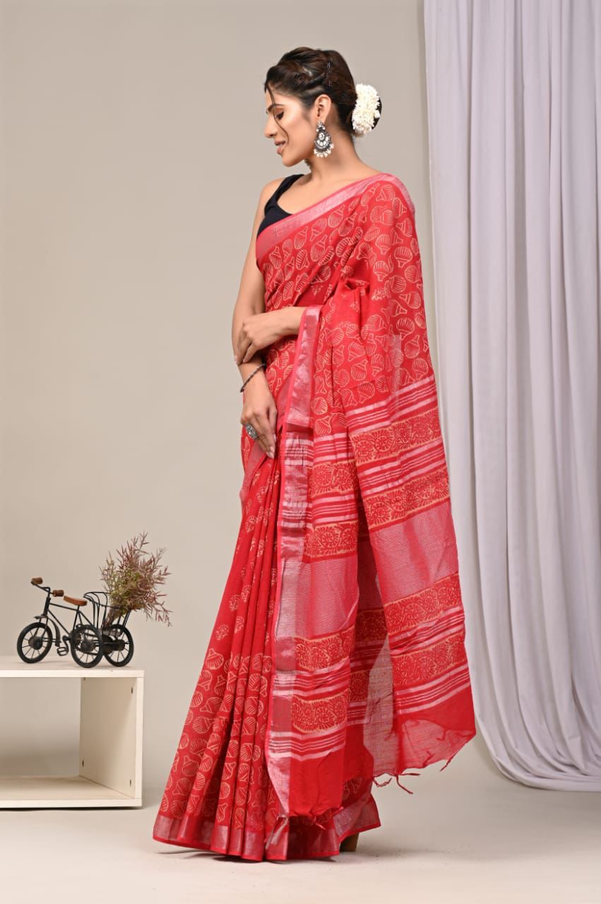 LSAR1 - Linen saree