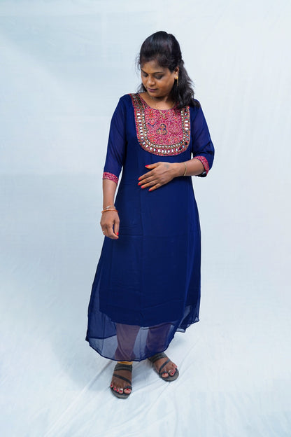 MDG4- MIRROR WORK kurti