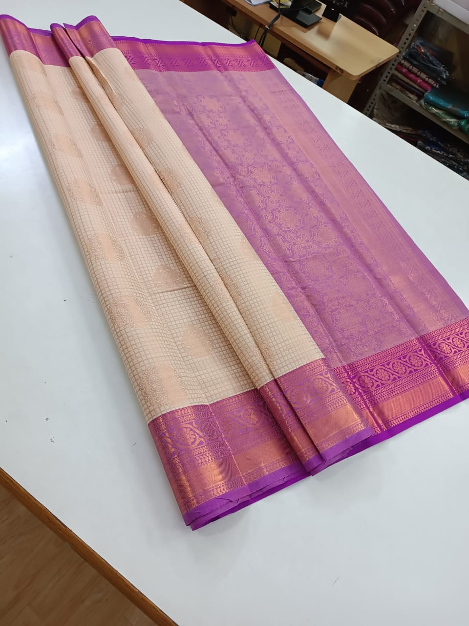 SAR18- SEMI SILK SAREE