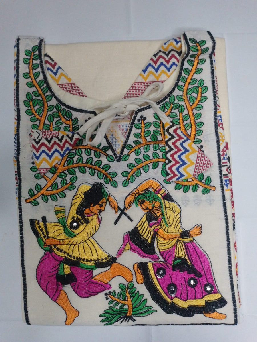 ECK11- EMBROIDERY KURTI