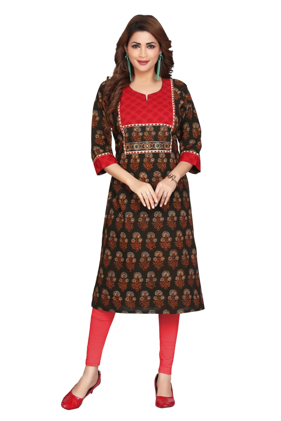 CKUR6- SIDE SLIT KURTI