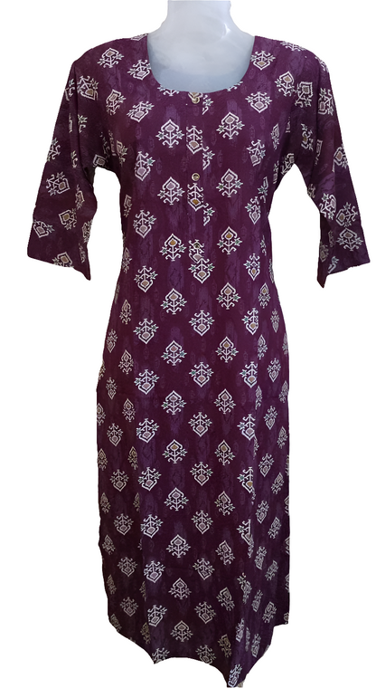 RKUR4- SIDE SLIT KURTI