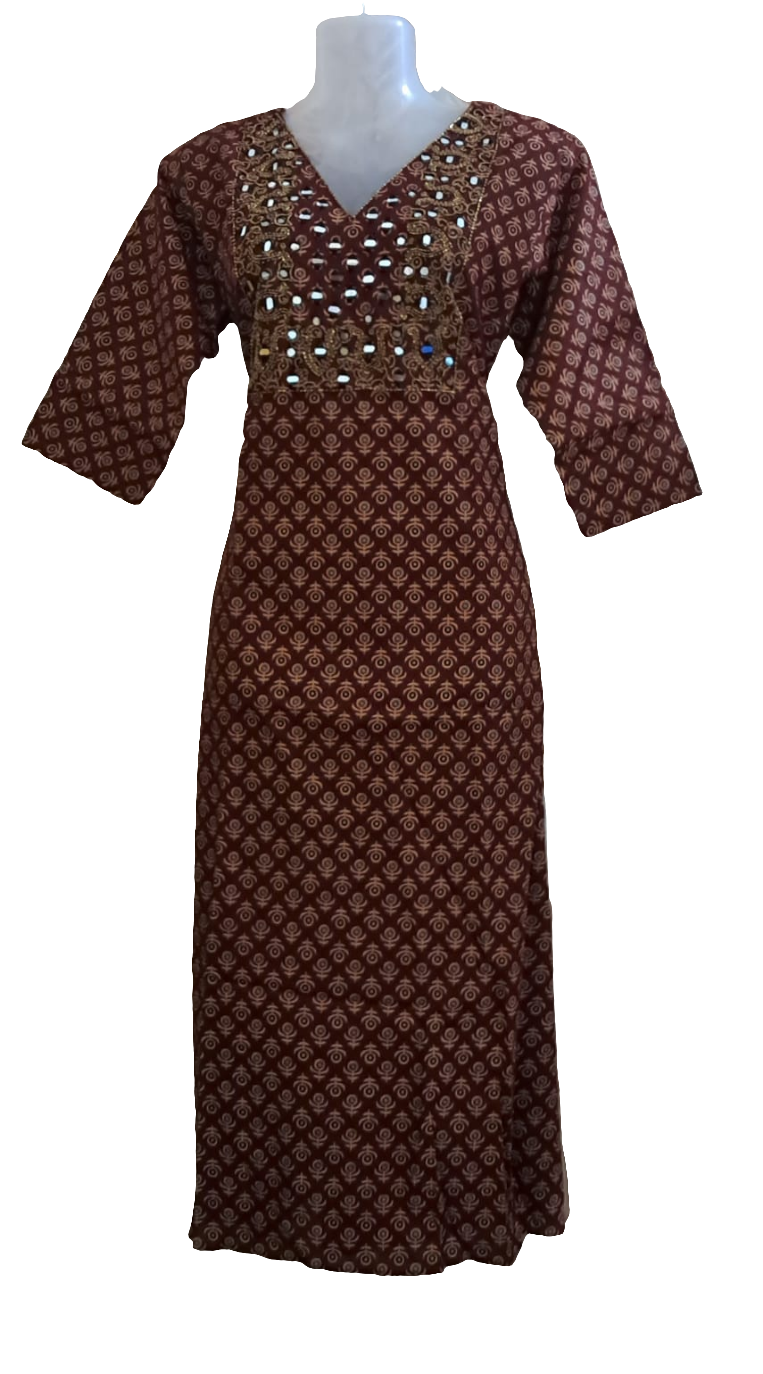 DMAKM1- Aline mirrorwork kurti