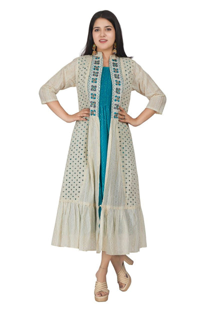 IWG6- SHRUG KURTI