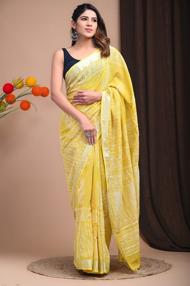 LSAR1 - Linen saree