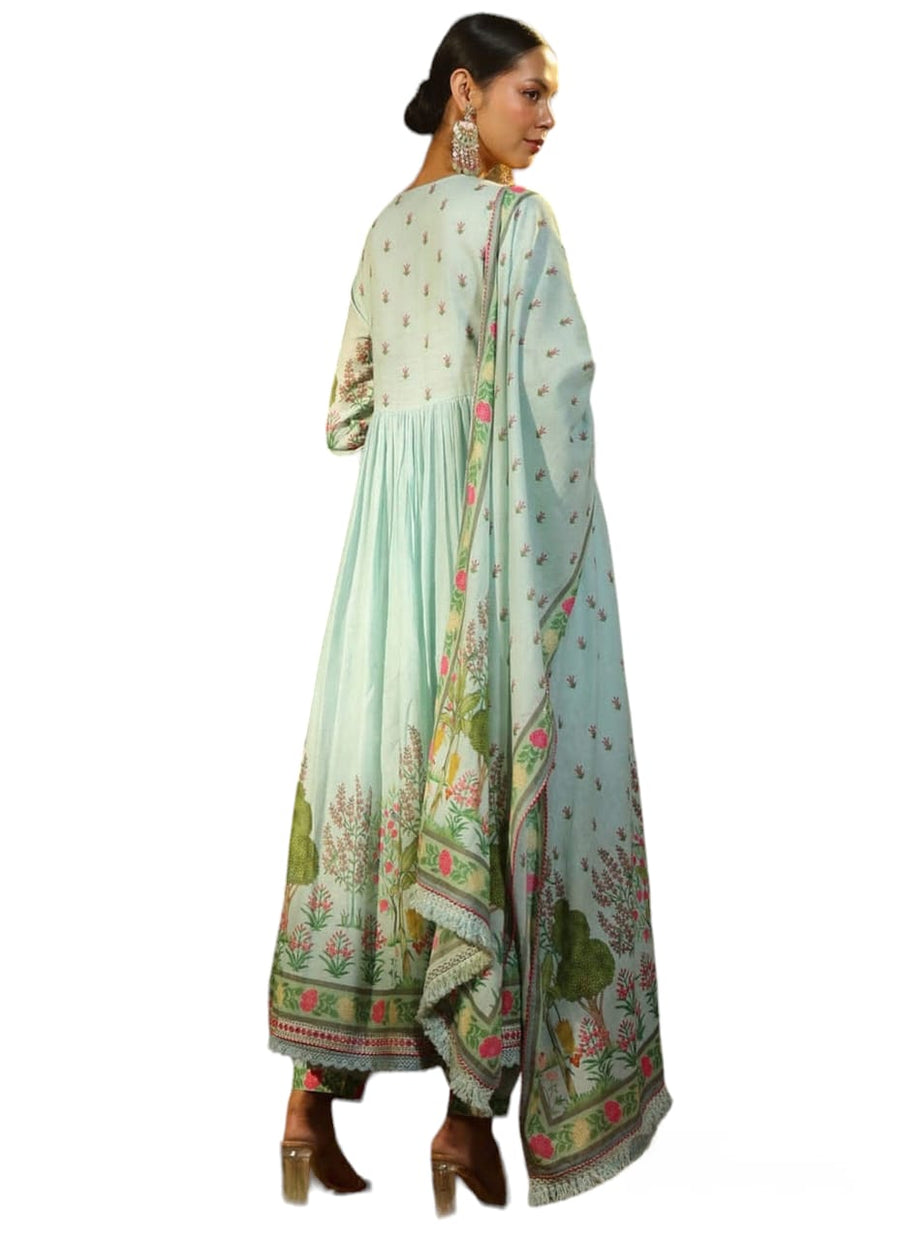 DSUITA1- Shiffon anarkali suit