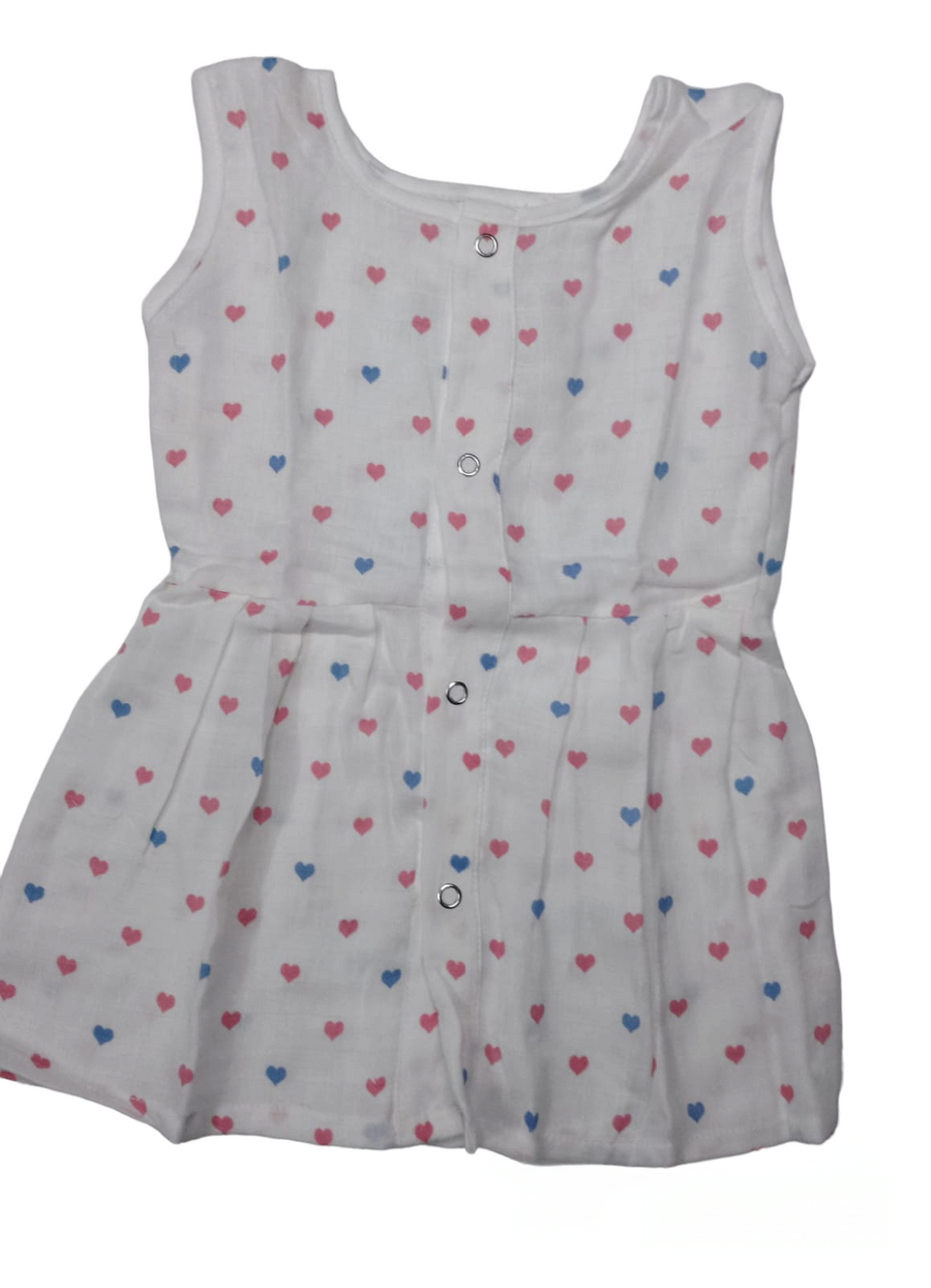 DBABFT5- Organic baby frock