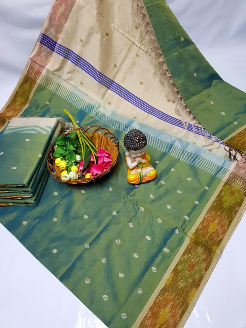 TSAR2- SEMI SILK SAREE