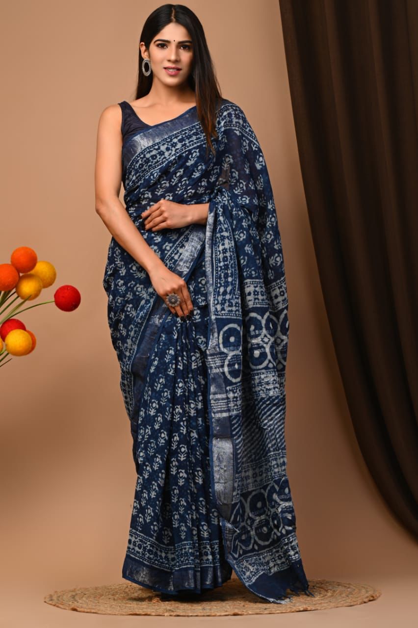 LSAR1 - Linen saree