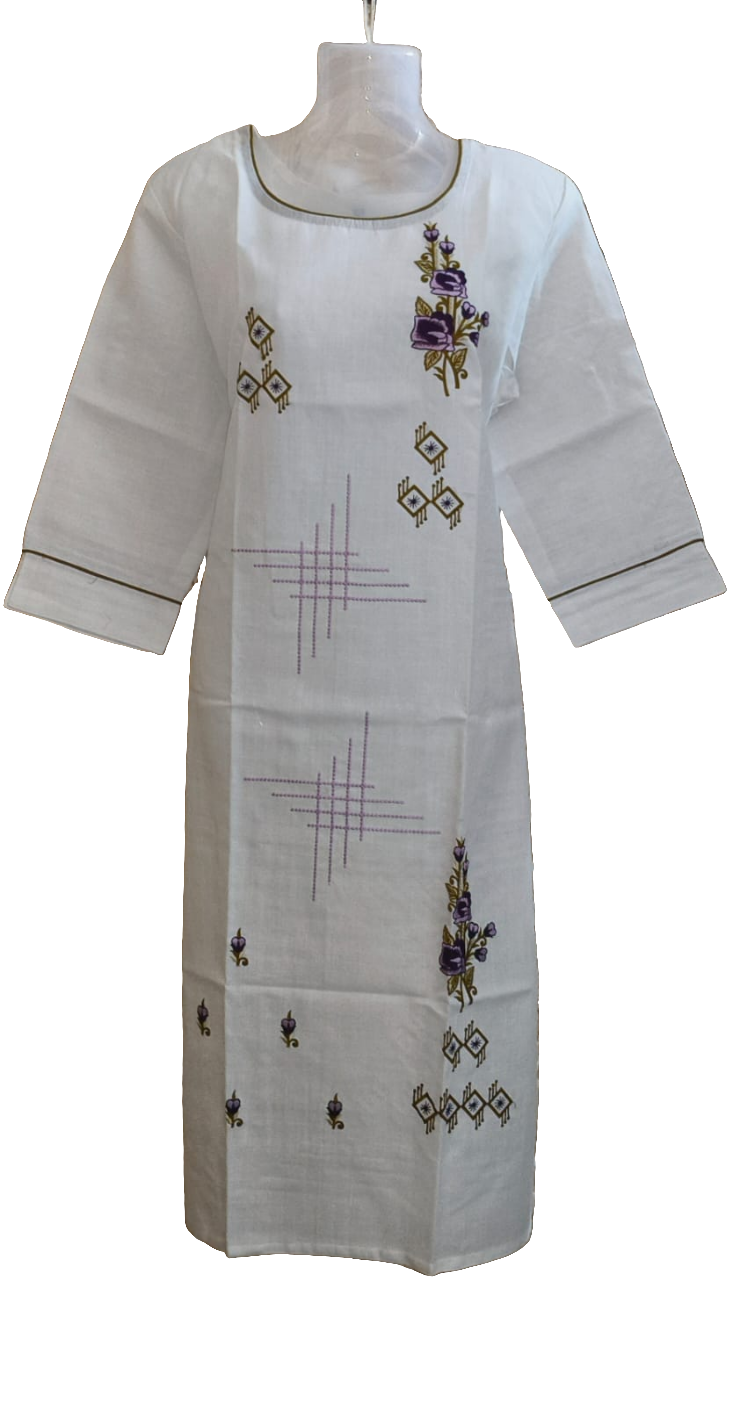 ECK14- THREADWORK KURTI