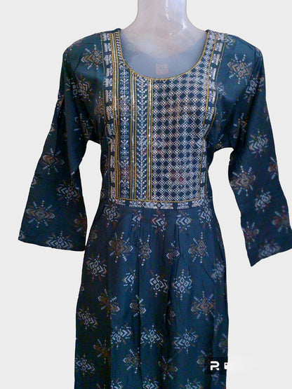 RKUR13- Umbrella type kurti