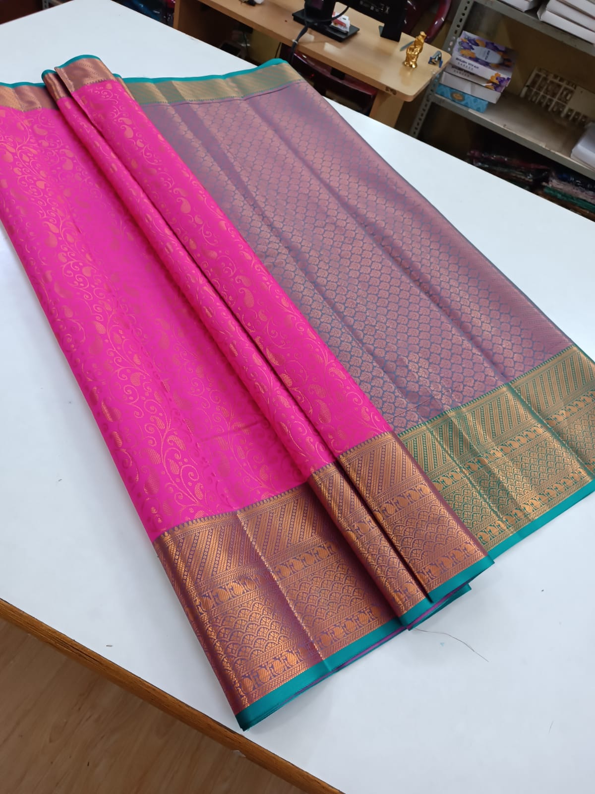 SAR8- SEMI SILK SAREE