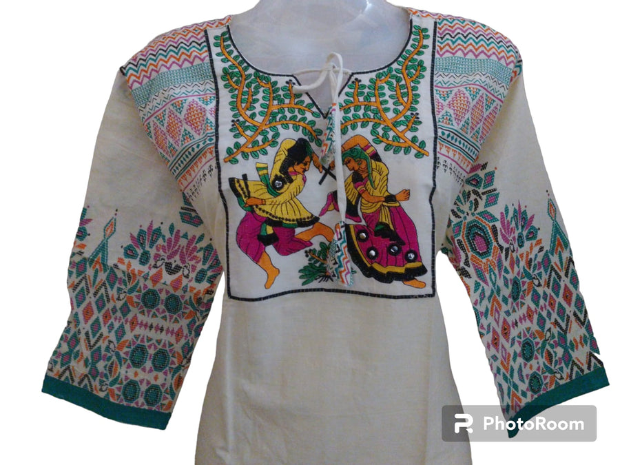 ECK11- EMBROIDERY KURTI