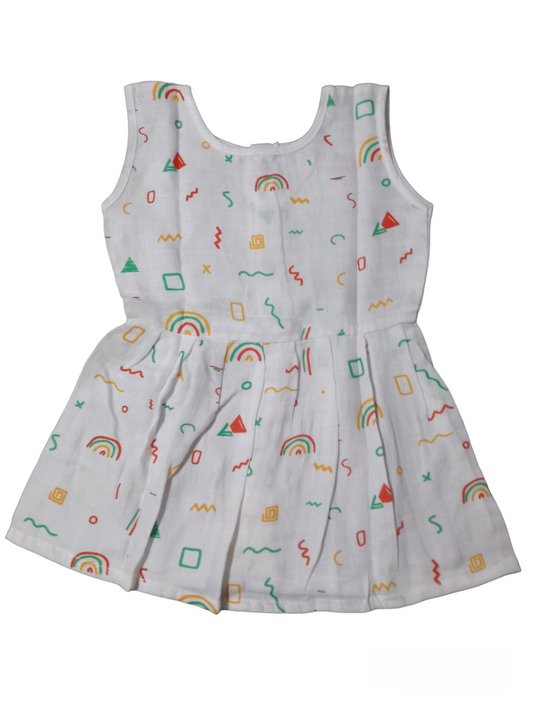 DBABFT2- Organic baby frock