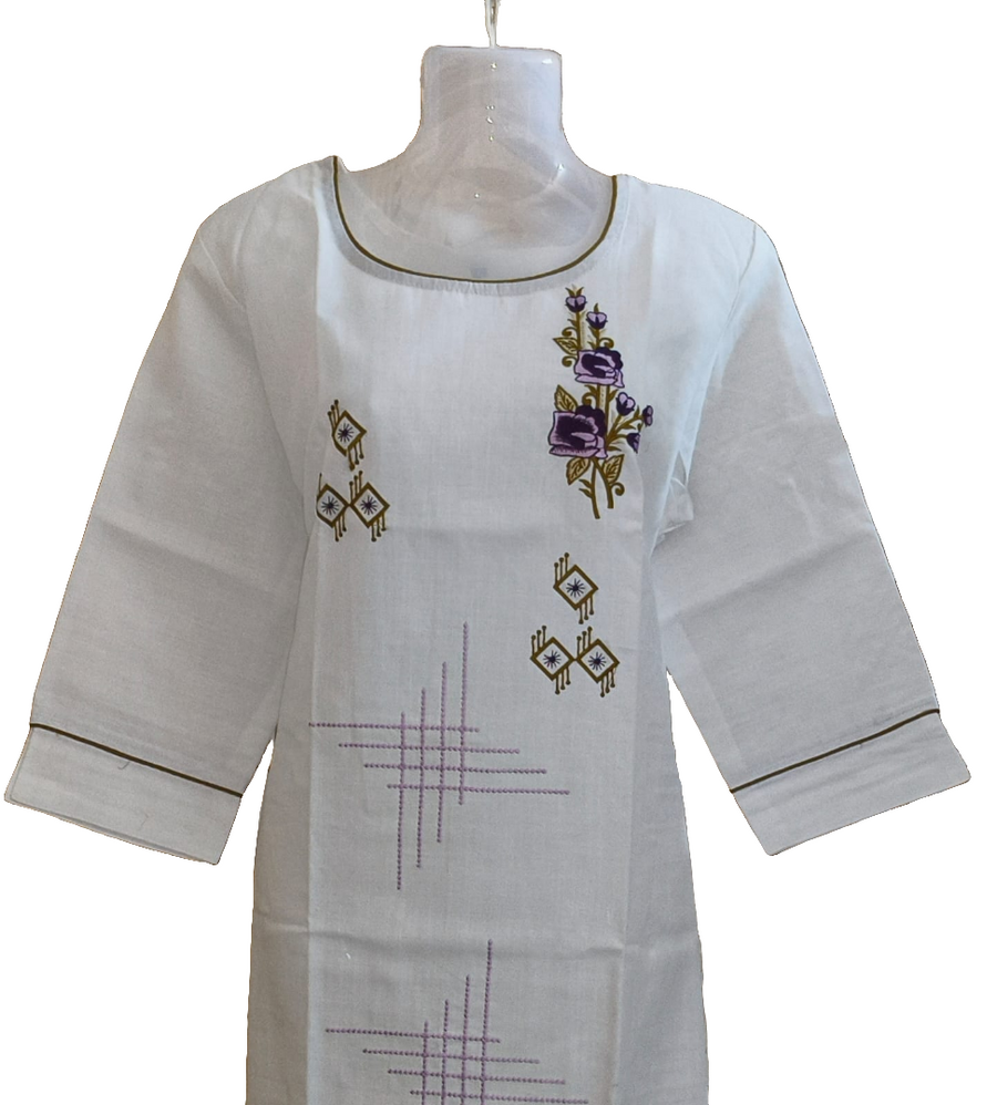 ECK14- THREADWORK KURTI