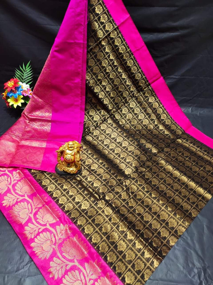 SAR1- premium silk cotton saree