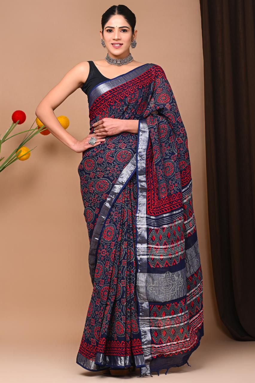 LSAR1 - Linen saree