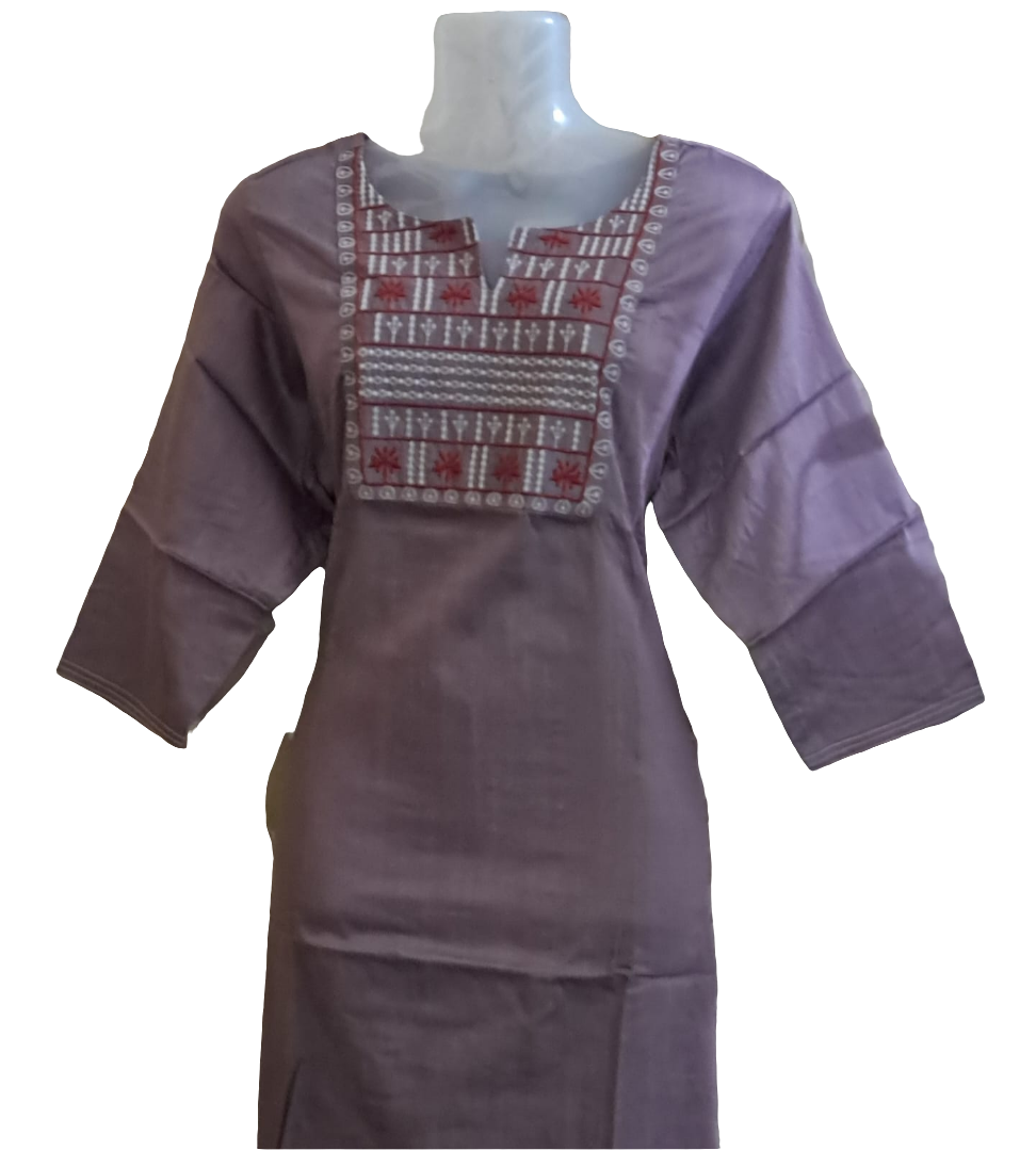 SKUR6- Side slit kurti