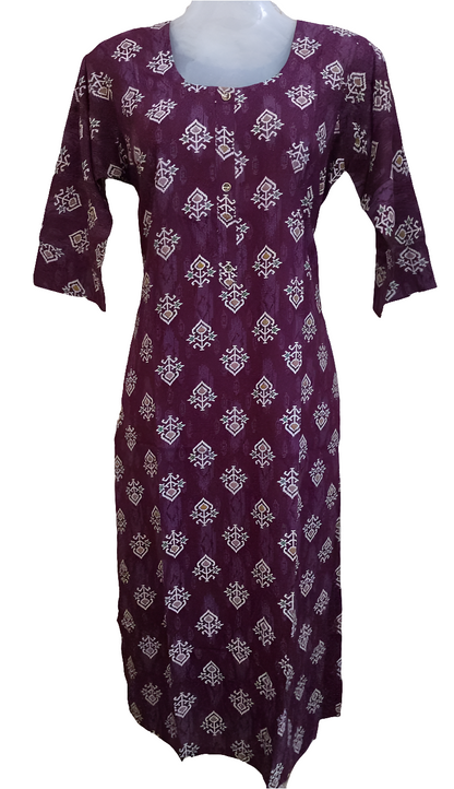 RKUR4- SIDE SLIT KURTI