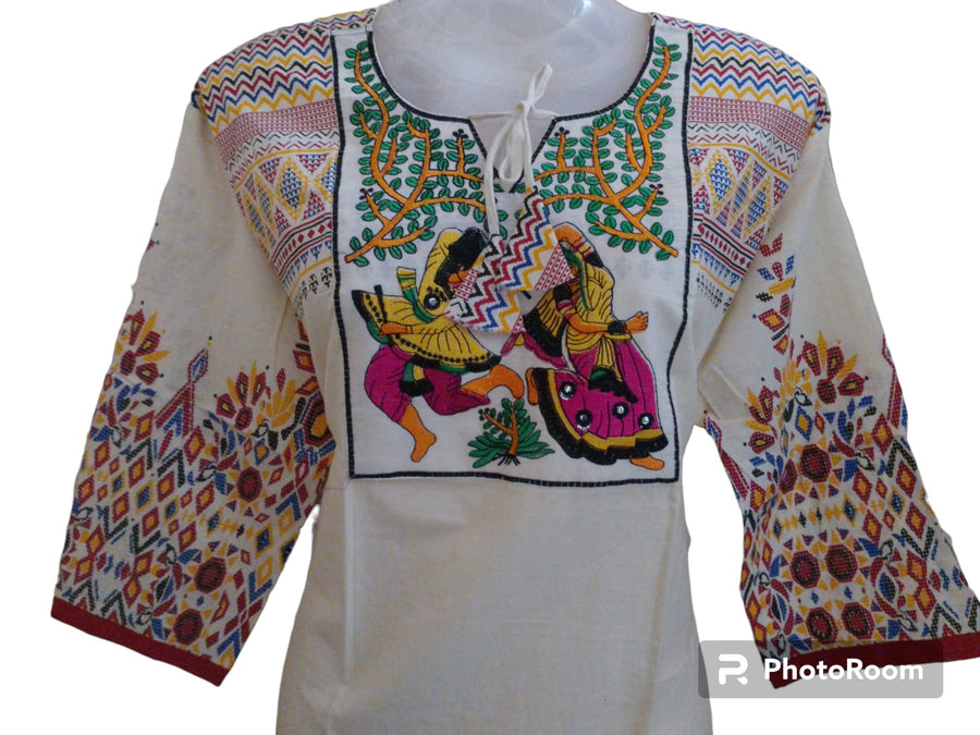 ECK11- EMBROIDERY KURTI