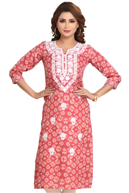 ECK16- Embroidery Kurti