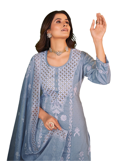 CSUIT1- EMBROIDERY KURTI